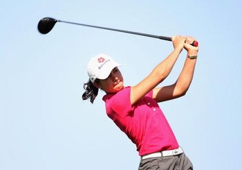 PHOENIX, AZ - MARCH 26:  Lorena Ochoa of Mexico tees off on the 12th hole during the first round of the J Golf Phoenix LPGA International golf tournament at Papago Golf Course on March 26, 2009 in Phoenix, Arizona.  (Photo by Christian Petersen/Getty Imag