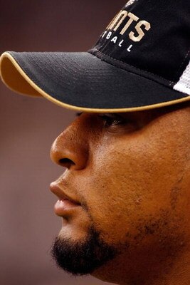 NEW ORLEANS - SEPTEMBER 24: Deuce McAllister #26 of the New Orleans Saints watches from the sidelines during Saints 31-14 loss to the Tennessee Titans on September 24, 2007 at the Louisiana Superdome in New Orleans, Louisiana. McAllister left the game in 