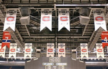 MONTREAL - NOVEMBER 5: Interior view of the Bell Centre, home of the Montreal Canadiens taken on November 5, 2002 in Montreal, Quebec, Canada. (Photo by Harry How/Getty Images)
