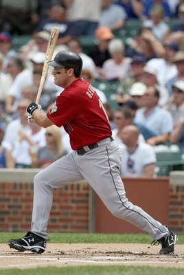 CHICAGO - AUGUST 06: Lance Berkman #17 of the Houston Astros bats during the game against the Chicago Cubs on August 6, 2008 at Wrigley Field in Chicago, Illinois. The Cubs defeated the Astros 11-4. (Photo by Jonathan Daniel/Getty Images) 