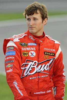 CONCORD, NC - MAY 21: Kasey Kahne, driver of the #9 Budweiser Dodge, stands on pit road during qualifying for the NASCAR Sprint Cup Series Coca-Cola 600 on May 21, 2009 at Lowe's Motor Speedway in Concord, North Carolina.  (Photo by John Harrelson/Getty I