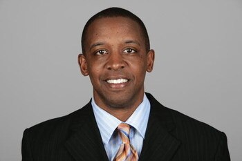 CHICAGO - 2007:  Pep Hamilton of the Chicago Bears poses for his 2007 NFL headshot at photo day in Chicago, Illinois.  (Photo by Getty Images)