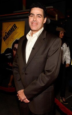 HOLLYWOOD, CA - MARCH 19:  Actor Adam Carolla arrives at the premiere of International Film Circuit's 'The Hammer' on March 19, 2008 at the Archlight Theatres, Hollywood, California. (Photo by Frazer Harrison/Getty Images)