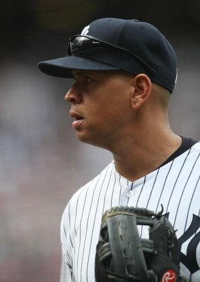 NEW YORK - MAY 24:  Alex Rodriguez #13 of the New York Yankees stands in the field against the Philadelphia Phillies on May 24, 2009 at Yankee Stadium in the Bronx borough of New York City.  (Photo by Nick Laham/Getty Images)