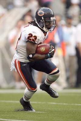 SEATTLE - AUGUST 16:  Devin Hester #23of the Chicago Bears carries the ball during the game against the Seattle Seahawks at Qwest Field on August 16, 2008 in Seattle, Washington. The Seahawks defeated the Bears 29-26. (Photo by Otto Greule Jr/Getty Images