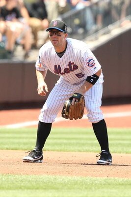 NEW YORK - MAY 31:  David Wright #5 of the New York Mets in action against the Florida Marlins during their game on May 31, 2009 at Citi Field in the Flushing neighborhood of the Queens borough of New York City.  (Photo by Al Bello/Getty Images)