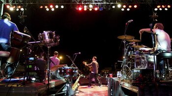CHARLOTTE, NC - MAY 13: O.A.R. performs at NASCAR's 'REV'D Up' concert series featuring O.A.R. May 13, 2009 in Charlotte, North Carolina. (Photo by Chris Keane/Getty Images for Sprint)