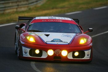 LE MANS, FRANCE - JUNE 13:  Actor Patrick Dempsey drives for Team Advanced Engineering during the 77th running of the Le Mans 24 Hour race at the Circuit des 24 Heures du Mans on June 13, 2009 in Le Mans, France.  (Photo by Ker Robertson/Getty Images)