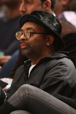 NEW YORK - MARCH 20:  Director Spike Lee watches the game between the Sacramento Kings and the New York Knicks on March 20, 2009 at Madison Square Garden in New York City. NOTE TO USER: User expressly acknowledges and agrees that, by downloading and or us