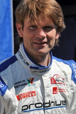 VILAMOURA, PORTUGAL - APRIL 02:  Marcus Gronholm of Finland in the service Park during the shakedown of the WRC Portugal Rally  on April 2, 2009 in Vilamoura , Portugal.  (Photo by Massimo Bettiol/Getty Images)