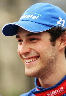 LE MANS, FRANCE - JUNE 12:  Bruno Senna of Brazil and Team Matmut attends the drivers parade prior to the Le Mans 24h Race on June 12, 2009 in Le Mans, France.  (Photo by Bryn Lennon/Getty Images)