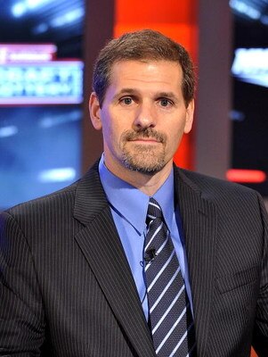 TORONTO - APRIL 14:  Ron Hextall takes part in the NHL Draft Lottery at the TSN Studios April 14, 2009 in Toronto, Ontario, Canada. (Photo by Brad White/Getty Images)