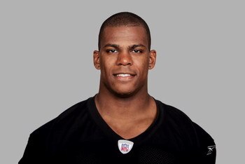 OAKLAND, CA - 2008:  Jon Alston of the Oakland Raiders poses for his 2008 NFL headshot at photo day in Oakland, California.  (Photo by Getty Images)