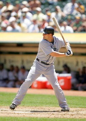 OAKLAND, CA - MAY 27:  Russell Branyan #30 of the Seattle Mariners bats during their game against the Oakland Athletics at the Oakland Coliseum on May 27, 2009 in Oakland, California.  (Photo by Ezra Shaw/Getty Images)