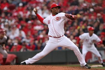 CINCINNATI - MARCH 31:  Francisco Cordero #48 of the Cincinnati Reds pitches against the Arizona Diamondbacks during the game on March 31, 2008 at Great American Ball Park in Cincinnati, Ohio.  (Photo by Andy Lyons/Getty Images)