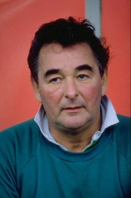 1989:  Portrait of Nottingham Forest Manager Brian Clough. \ Mandatory Credit: Allsport UK /Allsport