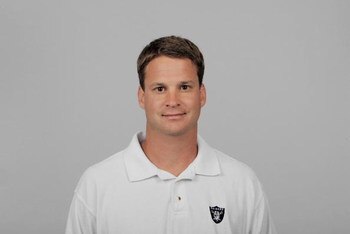 OAKLAND, CA - 2008:  Lane Kiffin of the Oakland Raiders poses for his 2008 NFL headshot at photo day in Oakland, California.  (Photo by Getty Images)