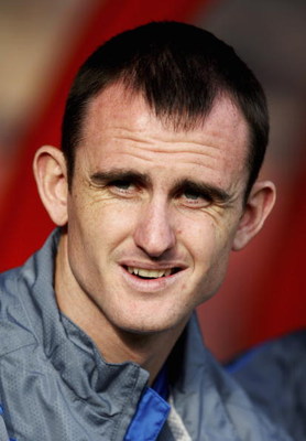 WREXHAM, UNITED KINGDOM - JULY 10: Francis Jeffers of Blackburn Rovers during the Friendly match between Wrexham and Blackburn Rovers at The Racecourse Ground on July 10, 2007 in Wrexham, Wales (Photo by Gary M. Prior/Getty Images).