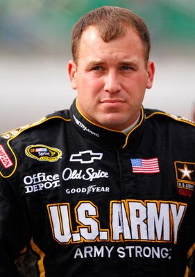 KANSAS CITY, KS - OCTOBER 02:  Ryan Newman, driver of the #39 US Army Chevrolet, looks on during qualifying for the NASCAR Sprint Cup Series Price Chopper 400 presented by Kraft Foods at the Kansas Speedway on October 2, 2009 in Kansas City, Kansas.  (Pho