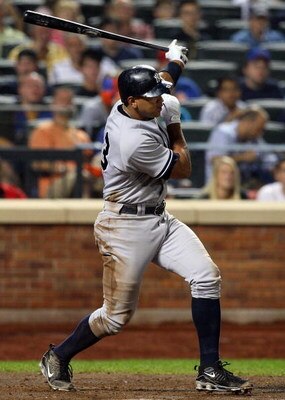 NEW YORK - JUNE 28:  Alex Rodriguez #13 of the New York Yankees bats against the New York Mets on June 28, 2009 at Citi Field in the Flushing neighborhood of the Queens borough of New York City.  (Photo by Jim McIsaac/Getty Images)
