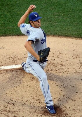 NEW YORK - JULY 07:  Clayton Kershaw #22 of the Los Angeles Dodgers pitches against the New York Mets on July 7, 2009 at Citi Field in the Flushing neighborhood of the Queens borough of New York City.  (Photo by Jim McIsaac/Getty Images)