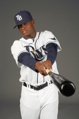 PORT CHARLOTTE, FLORIDA - FEBRUARY 20: Tim Beckham #64 of the Tampa Bay Rays poses during Photo Day on February 20, 2009 at the Charlotte County Sports Park in Port Charlotte, Florida. (Photo by: Nick Laham/Getty Images)
