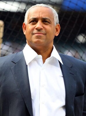 NEW YORK - MAY 08:  Executive Vice President of Baseball Operations & General Manager Omar Minaya of the New York Mets looks on before playing the Pittsburgh Pirates on May 8, 2009 at Citi Field in the Flushing neighborhood of the Queens borough of New Yo