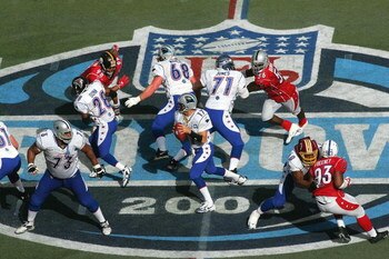 HONOLULU - FEBRUARY 12:  Quarterback Jake Delhomme #17 of the NFC team looks to pass against the AFC team during the NFL Pro Bowl on February 12, 2006 at Aloha Stadium in Honolulu, Hawaii. The NFC defeated the AFC 23-17.  (Photo by Ronald Martinez/Getty I