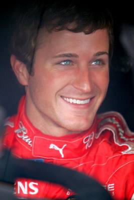 JOLIET, IL - JULY 09:  Kasey Kahne, driver of the #9 Budweiser Dodge, sits in his car prior to practice for the NASCAR Sprint Cup Series LifeLock.com 400 at Chicagoland Speedway on July 9, 2009 in Joliet, Illinois.  (Photo by Todd Warshaw/Getty Images)