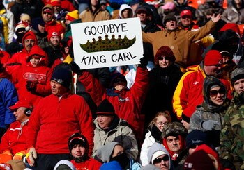 KANSAS CITY, MO - DECEMBER 21:  A sign is displayed during the game between the Miami Dolphins and the Kansas City Chiefs on December 21, 2008 at Arrowhead Stadium in Kansas City, Missouri.  (Photo by Jamie Squire/Getty Images)