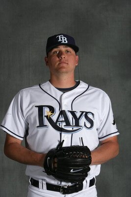 ST. PETERSBURG, FL - FEBRUARY 22:  Jake McGee of the Tampa Bay Rays poses during Photo Day on February 22, 2008 at the Raymond A. Naimoli Baseball Complex in St. Petersburg, Florida. (Photo by Nick Laham/Getty Images)