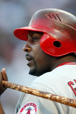 ARLINGTON, TX - JULY 01:  Designated hitter Vladimir Guerrero #27 of the Los Angeles Angels of Anaheim on July 1, 2009 at Rangers Ballpark in Arlington, Texas.  (Photo by Ronald Martinez/Getty Images)