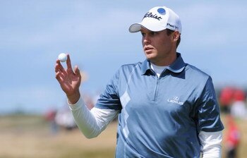 TURNBERRY, SCOTLAND - JULY 19:  Nick Watney of USA acknowledges the crowd on the 18th green during the final round of the 138th Open Championship on the Ailsa Course, Turnberry Golf Club on July 19, 2009 in Turnberry, Scotland.  (Photo by Harry How/Getty 
