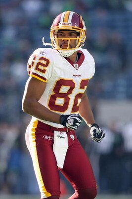 SEATTLE - NOVEMBER 23:  Antwaan Randle El #82 of the Washington Redskins moves on the field before the game against the Seattle Seahawks on November 23, 2008 at Qwest Field in Seattle, Washington. (Photo by Otto Greule Jr/Getty Images)