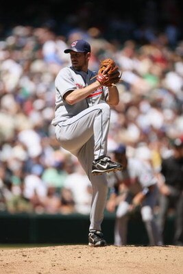 SEATTLE - JULY 20:  Cliff Lee #31 of the Cleveland Indians pitches against the Seattle Mariners on July 20, 2008 at Safeco Field in Seattle, Washington. The Indians defeated the Mariners 6-2. (Photo by Otto Greule Jr/Getty Images)