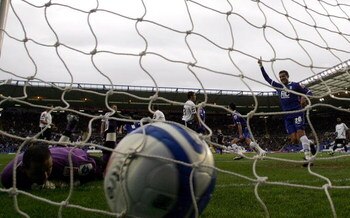 BIRMINGHAM, UNITED KINGDOM - OCTOBER 25:  Lee Grant of Sheffield looks on, after Garry O'Connor of Birmingham scored his first goal during the Coca-Cola Championship match between Birmingham City and Sheffield Wednesday at St Andrews on October 25, 2008, 