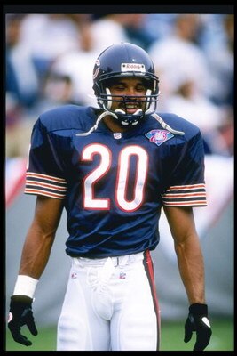 4 Sep 1994:  Defensive back Mark Carrier of the Chicago Bears looks on during a game against the Tampa Bay Buccaneers at Soldier Field in Chicago, Illinois.  The Bears won the game, 21-9. Mandatory Credit: Jonathan Daniel  /Allsport