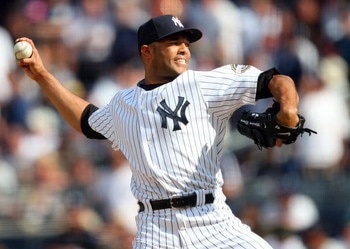 NEW YORK - JULY 19:  Mariano Rivera #42 of the New York Yankees pitches against the Detroit Tigers on July 19, 2009 at Yankee Stadium in the Bronx borough of New York City. The Yankees defeated the Tigers 2-1.  (Photo by Jim McIsaac/Getty Images)