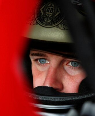 BROOKLYN, MI - AUGUST 14:  Kasey Kahne driver of the #9 Budweiser Dodge sits in his car, during practice for the NASCAR Sprint Cup Series Michigan 400 at Michigan Internetional Speedway on August 14, 2009 in Brooklyn, Michigan.  (Photo by Jerry Markland/G