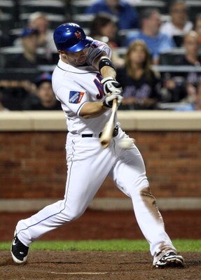 NEW YORK - AUGUST 01:  David Wright #5 of the New York Mets bats against the Arizona Diamondbacks on August 1, 2009 at Citi Field in the Flushing neighborhood of the Queens borough of New York City.  (Photo by Jim McIsaac/Getty Images)