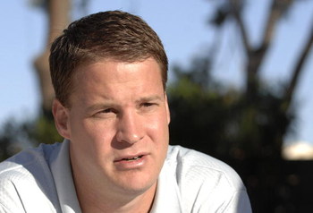 Oakland Raiders coach Lane Kiffin at the  NFL  - 2007 Annual Meetings - AFC Coach Breakfast at Arizona Biltmore, on March 27, 2007.  (Photo by Al Messerschmidt/Getty Images)