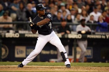 SEATTLE - MAY 22:  Adrian Beltre #29 of the Seattle Mariners bats during the game against the San Francisco Giants on May 22, 2009 in Seattle, Washington. The Mariners defeated the Giants 2-1 in twelve innings. (Photo by Otto Greule Jr/Getty Images)