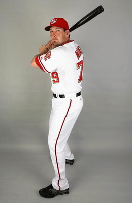 VIERA, FL - FEBRUARY 21: Luke Montz #79 of the Washington Nationals poses during photo day at Roger Dean Stadium on February 21, 2009 in Viera, Florida. (Photo by Doug Benc/Getty Images)