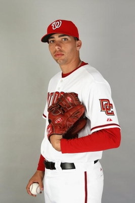VIERA, FL - FEBRUARY 21:  Luis Atilano #64 of the Washington Nationals poses during photo day at Roger Dean Stadium on February 21, 2009 in Viera, Florida.  (Photo by Doug Benc/Getty Images)