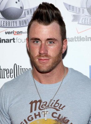 HOLLYWOOD - JULY 13:  Professional baseball player Brian Wilson arrives at the 3rd annual Verizon Wireless' Matt Leinart Foundation Celebrity Bowl event on July 13, 2009 in Hollywood, California.  (Photo by Alberto E. Rodriguez/Getty Images)