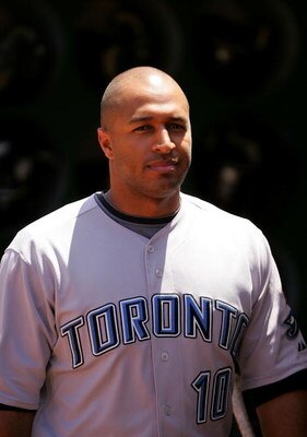 OAKLAND, CA - MAY 09:  Vernon Wells #10 of the Toronto Blue Jays walks in the dugout before their game against the Oakland Athletics on May 9, 2009 at the Oakland Coliseum in Oakland, California.  (Photo by Ezra Shaw/Getty Images)