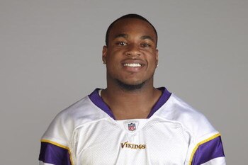 MINNEAPOLIS - 2009:  Percy Harvin of the Minnesota Vikings poses for his 2009 NFL headshot at photo day in Minneapolis, Minnesota.  (Photo by NFL Photos)          