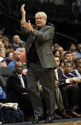 DALLAS - JANUARY 28:  Head coach Don Nelson of the Golden State Warriors during play against the Dallas Mavericks on January 28, 2008 at American Airlines Center in Dallas, Texas.  NOTE TO USER: User expressly acknowledges and agrees that, by downloading 
