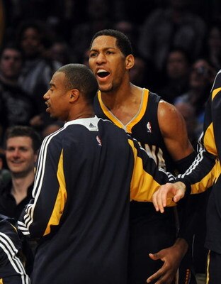 LOS ANGELES, CA - JANUARY 09:  Danny Granger #33 of the Indiana Pacers reacts after fouling out of the game during the second half in a 121-119 loss to the Los Angeles Lakers at the Staples Center on January 9, 2009 in Los Angeles, California.   NOTE TO U