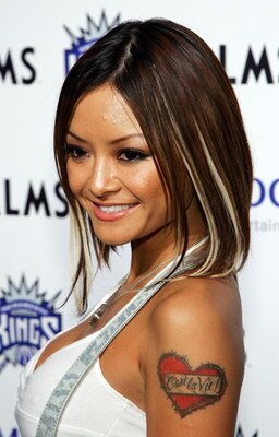 LAS VEGAS - OCTOBER 25:  Television personality Tila Tequila arrives at a housewarming party for Sacramento Kings co-owner Gavin Maloof October 25, 2007 in Las Vegas, Nevada.  (Photo by Ethan Miller/Getty Images)